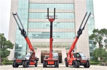아우트리거가 있는 텔레스코픽 트럭